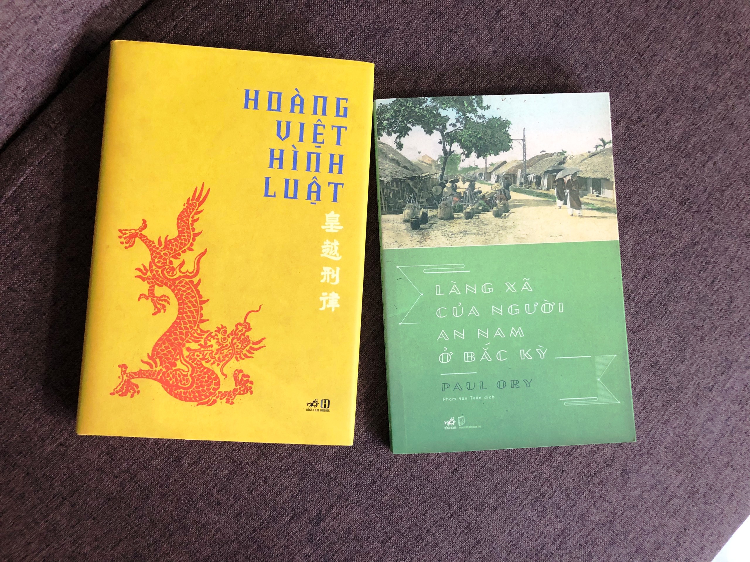 Combo LÀNG XÃ CỦA NGƯỜI AN NAM Ở BẮC KỲ + HOÀNG VIỆT HÌNH LUẬT