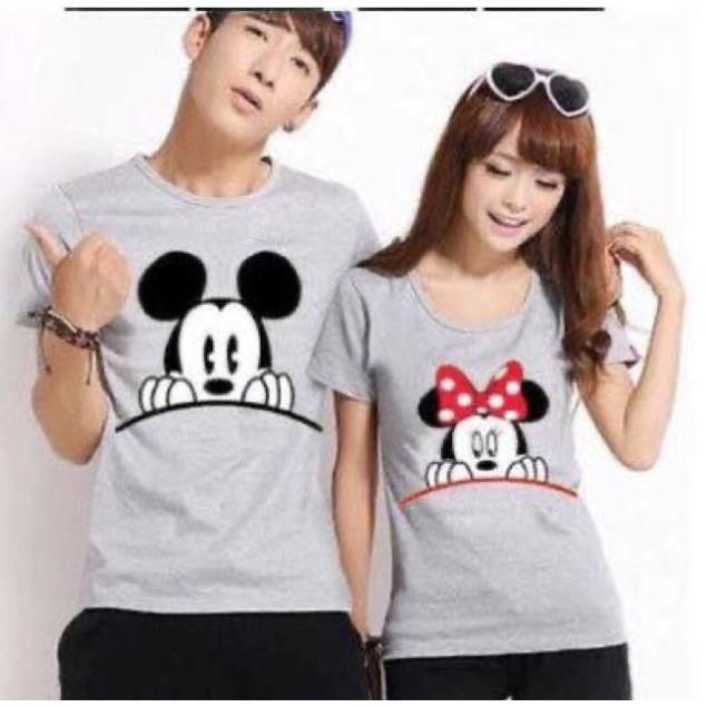 Áo thun đôi Mickey & Miny