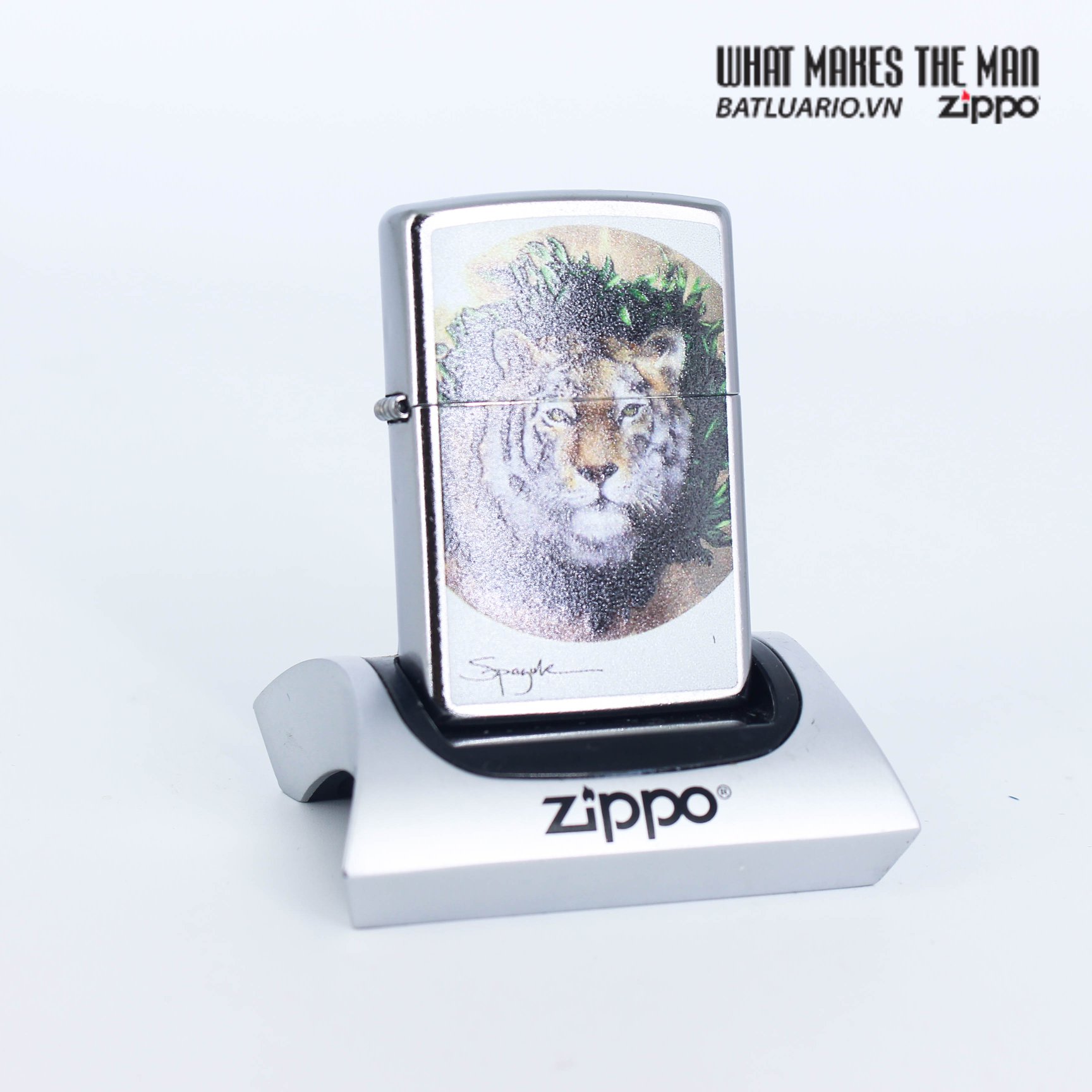 Bật Lửa Zippo 49090 – Zippo Spazuk Tiger Design