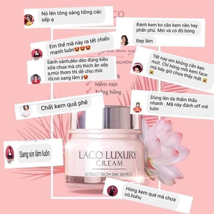 Kem Ngày dưỡng da LUXURY LACO CREAM