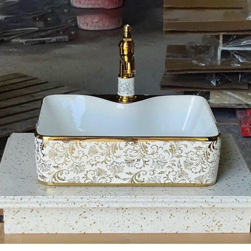 Combo Thiết Bị Vệ Sinh, Combo Nhà Tắm Màu Vàng Sen Thuyền 051 – Thiết Bị Nhà Tắm Giá Kho