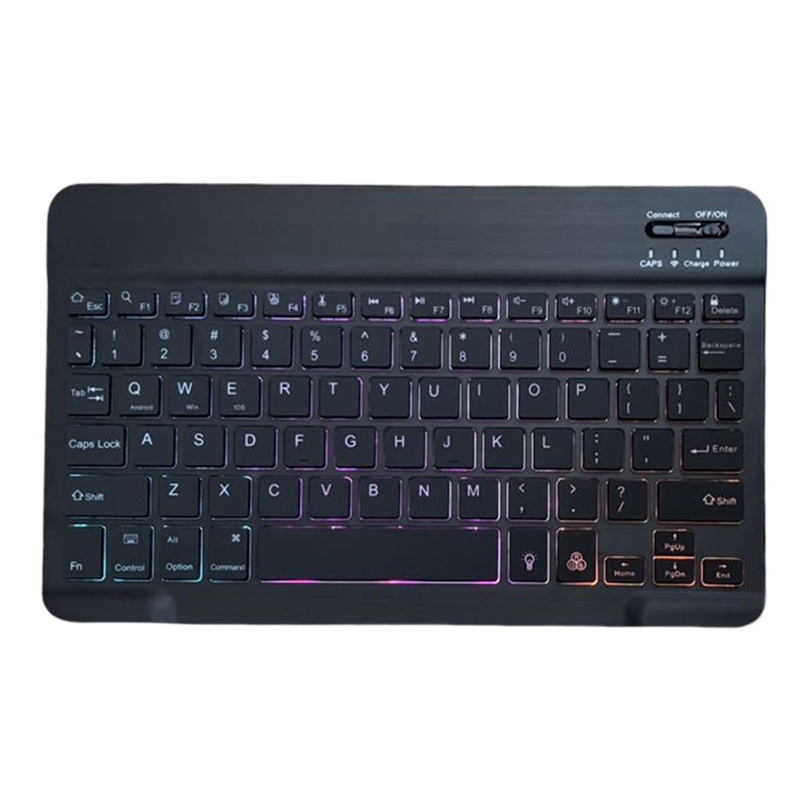 Wireless Bluetooth Keyboard Silent for Tablet PC Laptop