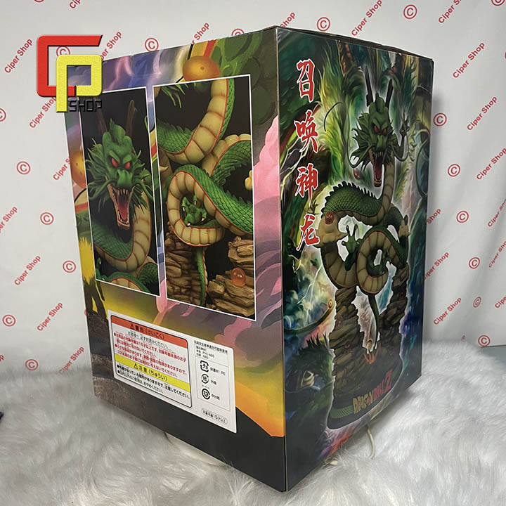 Mô hình rồng thần YY - Màu xanh - Figure Dragon 7 viên ngọc rồng