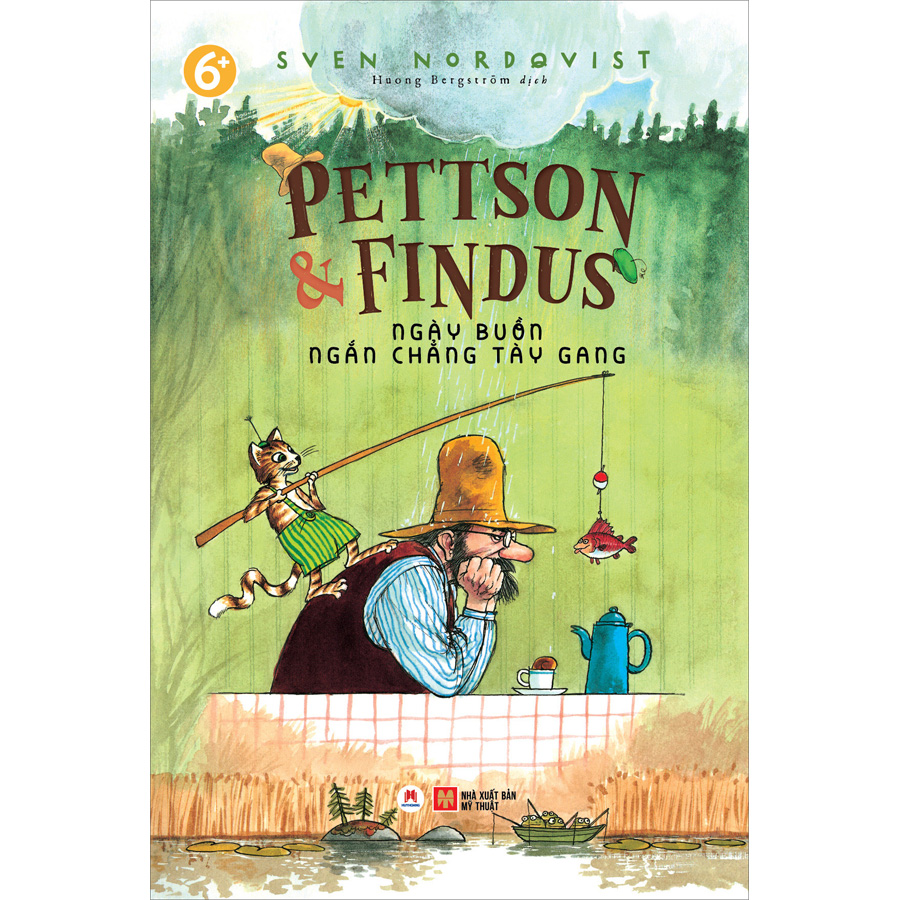 Combo 1 - Pettson Và Findus: Findus Bé Bỏng Mất Tích + Findus Ra Riêng + Ngày Buồn Chẳng Tày Gang (3 Cuốn)