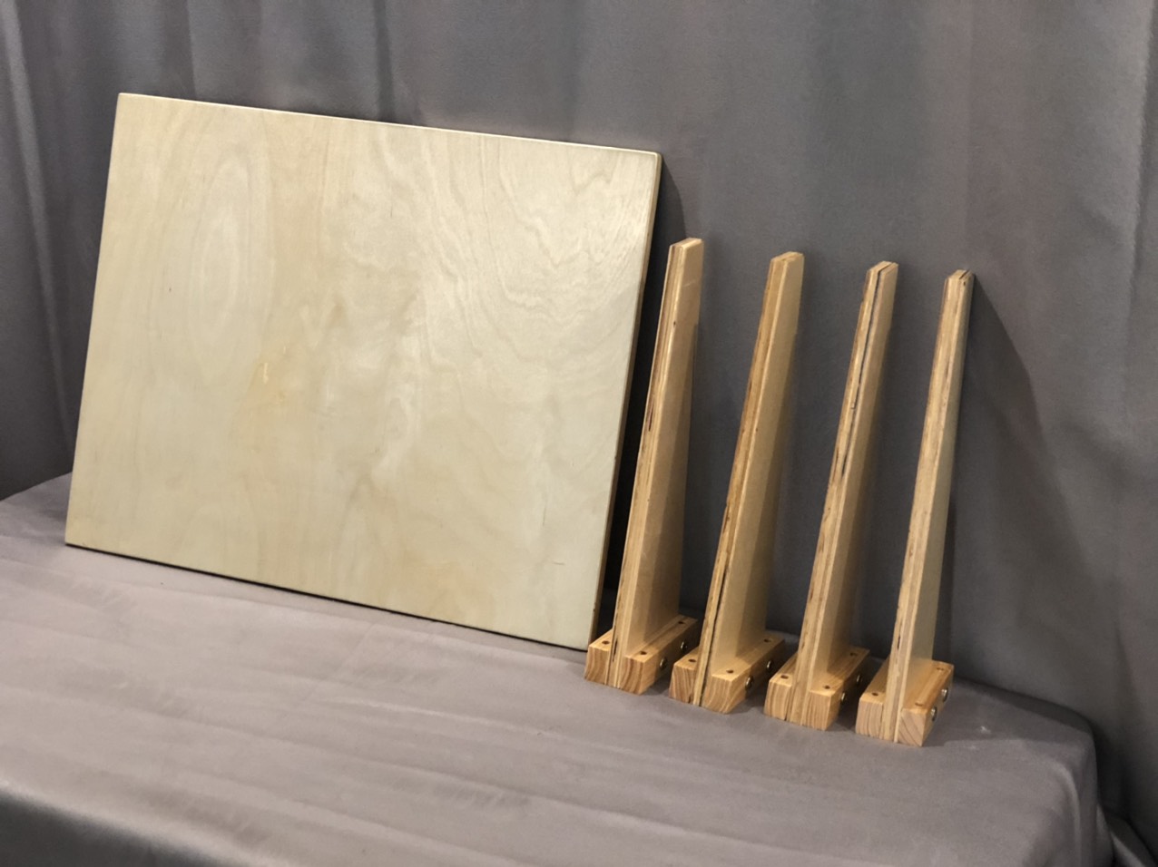 Bàn trà cà phê chữ nhật kích thước DxRxC 60x48x40cm, thiết kê thông minh tháo lắp KNF Furniture