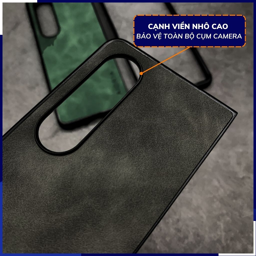 Ốp lưng z fold 3 chống bám vân tay bảo vệ camera AIORIA DA phụ kiện điện thoại huỳnh tân store