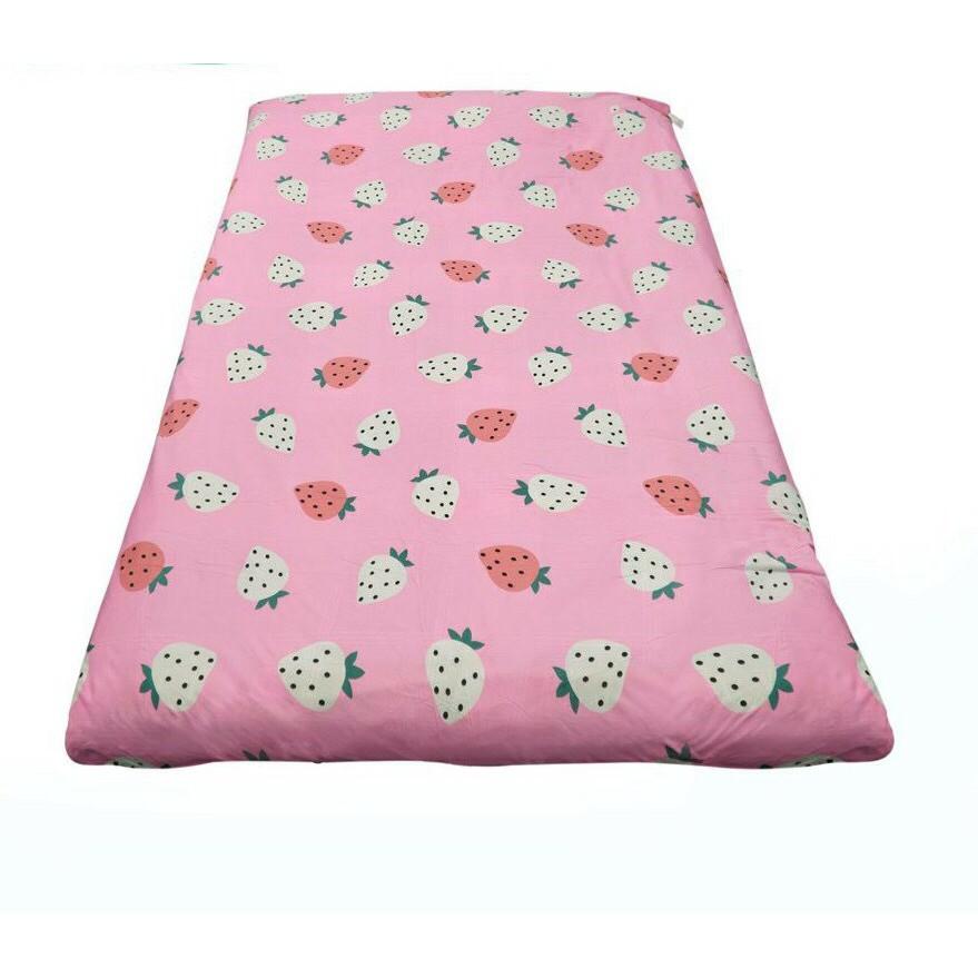 Drap Bọc Nệm Topper - 1mx2m | 1m4x2m | 1m6x2m - Bọc kín nệm 2 mặt - Có khóa kéo kín