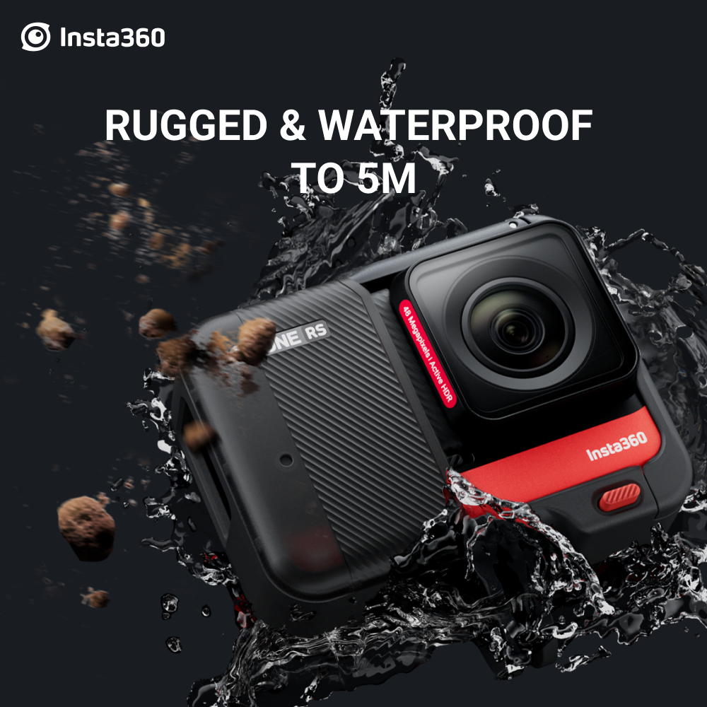 Insta360 One Rs - Máy ảnh hành động 4K không thấm nước