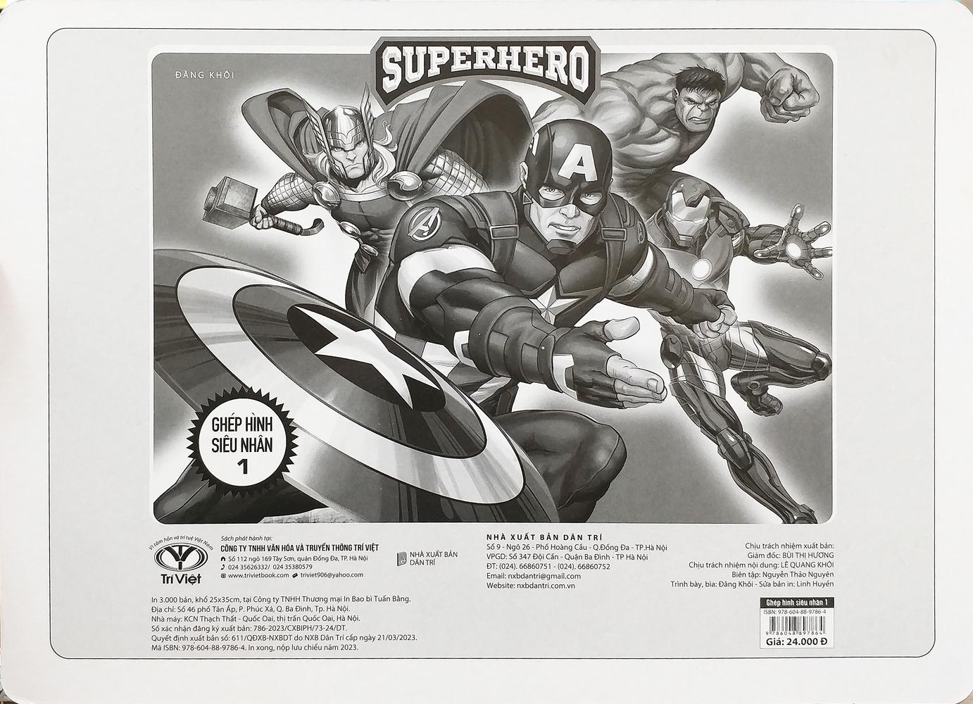 Ghép Hình Siêu Nhân 1