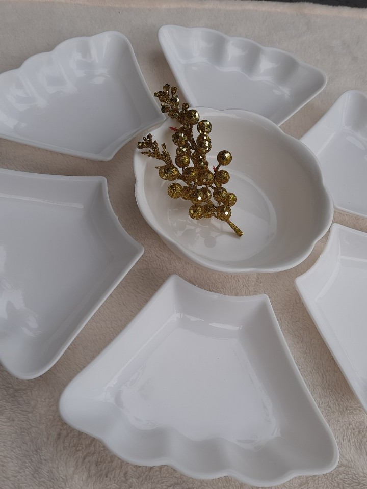 Bộ bát đĩa hoa mặt trời 7 món thắp hương gia tiên bằng nhựa an toàn size đại đường kính 51cm