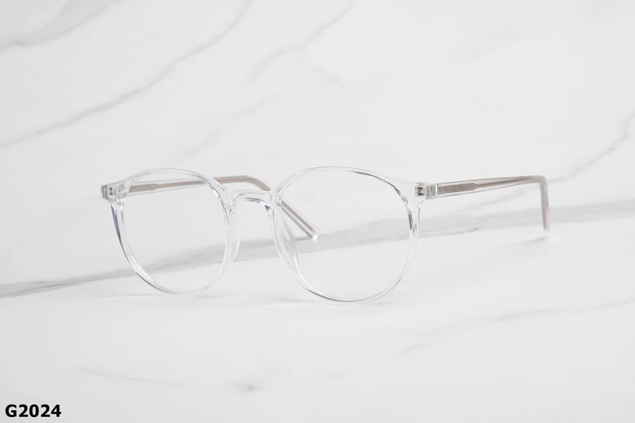 Gọng Kính Cận Nhựa Dáng Tròn Unisex G2024