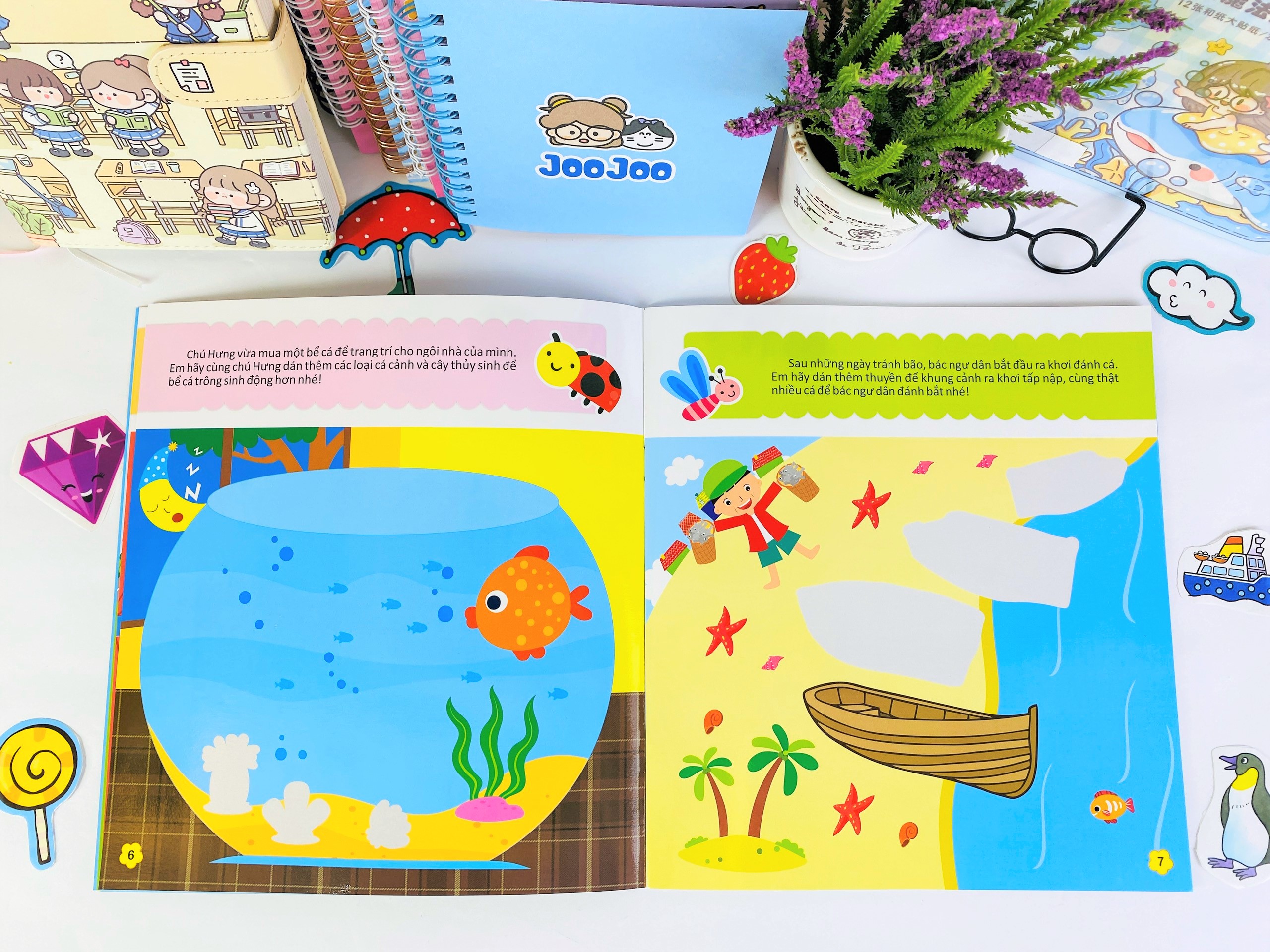 Sticker bóc dán thông minh phát triển chỉ số sáng tạo CQ tập 3