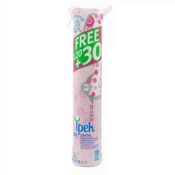 Combo 4 gói bông tẩy trang Ipek 150 miếng