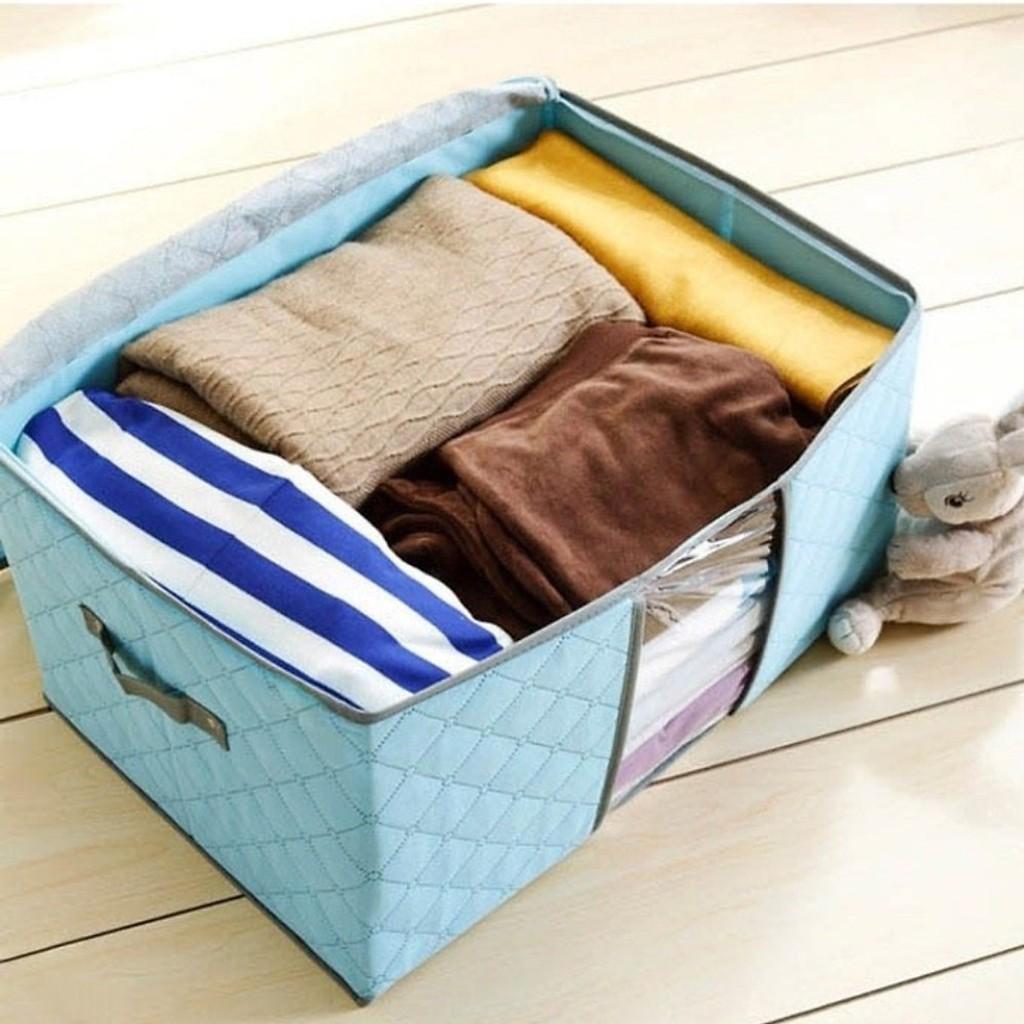 COMBO 2 TÚI VẢI ĐỰNG CHĂN MÀN