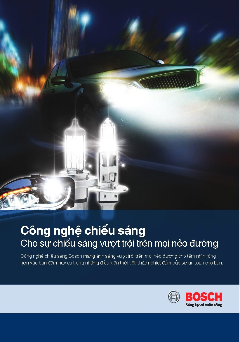 Bóng Đèn Tăng Sáng Bosch H4 12V 60/55W Plus +90%
