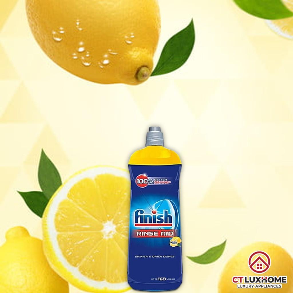 Nước làm bóng Finish 800ml hương chanh dành cho máy rửa bát