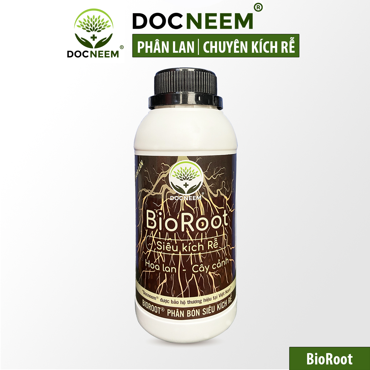 Bộ Phân bón hoa lan toàn diện BIOROOT, BIOGROW, BIOTHRIVE chuyên biệt cho hoa phong lan, giúp kích rễ, nuôi dưỡng thân mầm lá, kích kei, và giúp hoa lan nở sai và đậm màu, dung tích 1.5 lít, hàng chính hãng thương hiệu Docneem