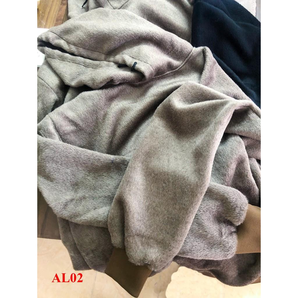 (Hoodie unisex) Áo Hoodie đôi nỉ nhung AN06