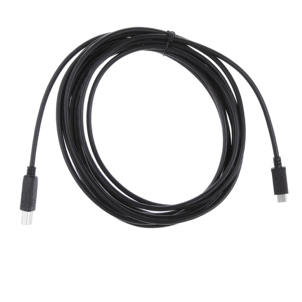 USB Type-A to USB Type-B Male Data Charge Printer Printing Cable Cord