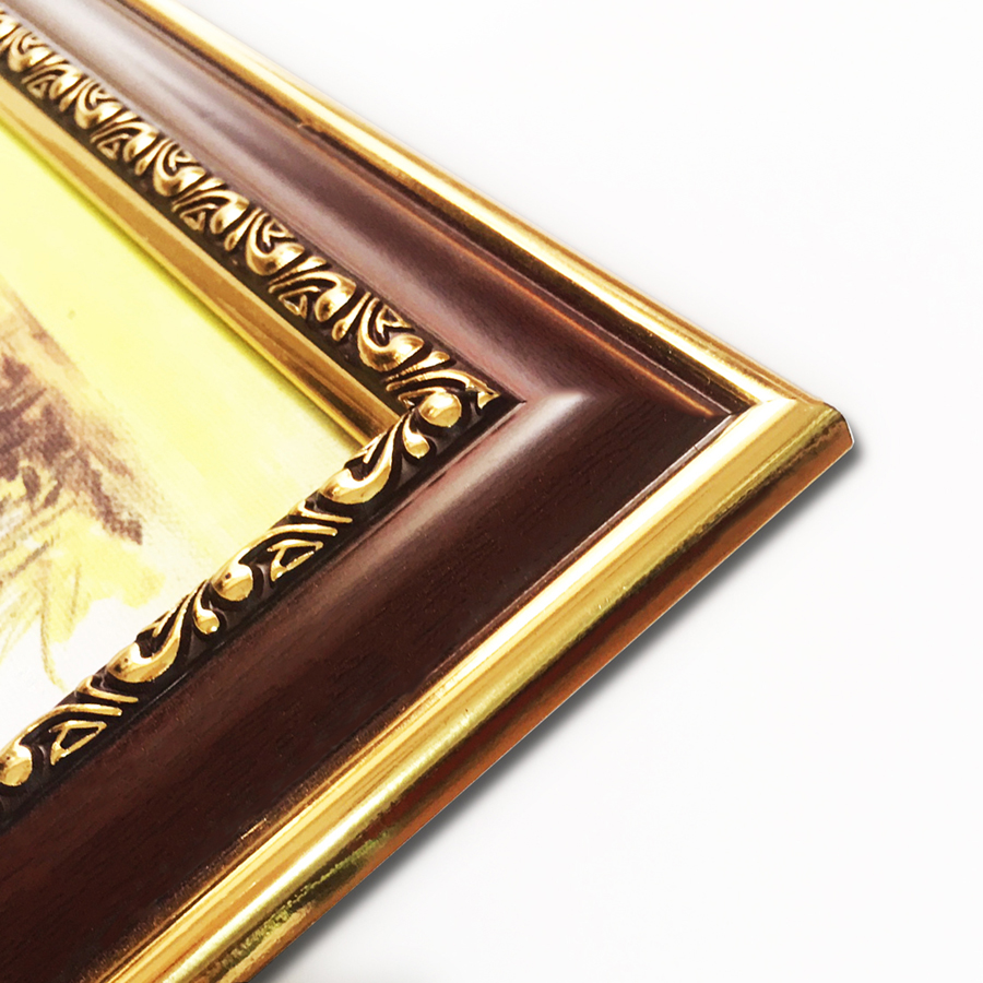 Tranh Thư Pháp MONG CHA MẸ SỐNG LÂU V44-06 (46 x 46 cm) Thế Giới Tranh Đẹp