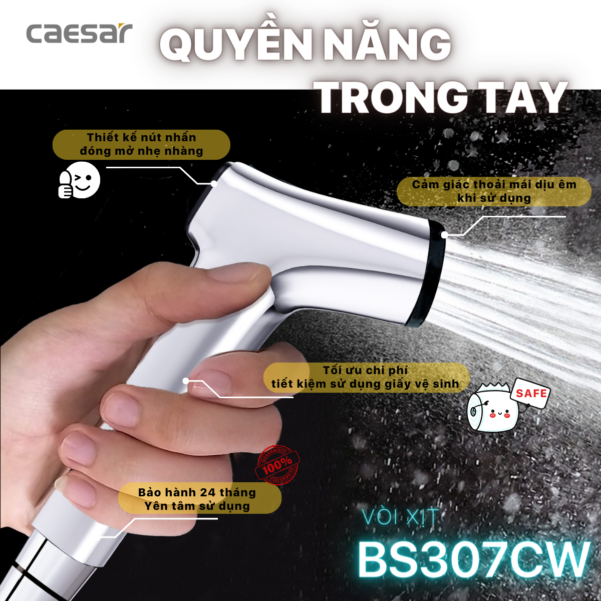 Vòi xịt - BS307CW