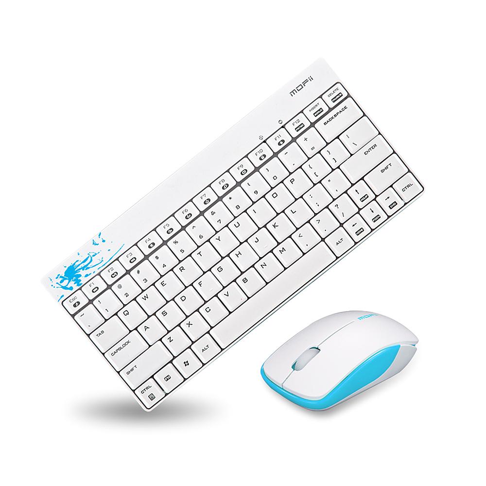 Bộ bàn phím chuột không dây Mofii X210 2.4G nhỏ gọn cho PC Laptop