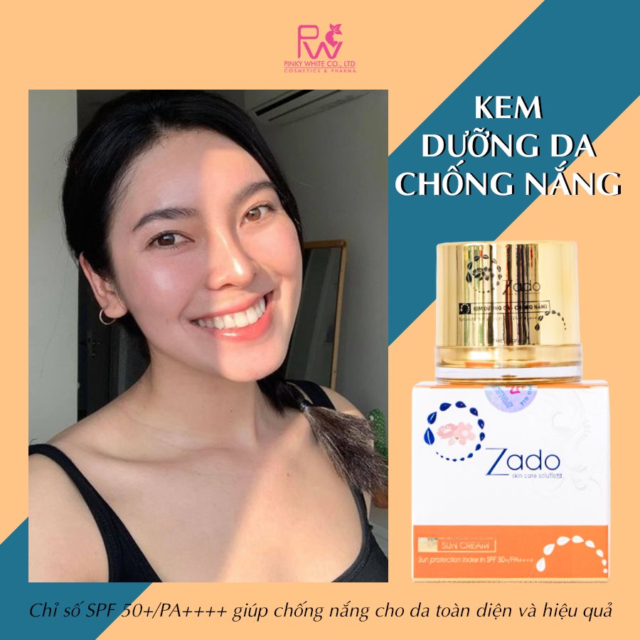 KEM DƯỠNG DA - CHỐNG NẮNG  SPF50+/PA++++ ZADO CHÍNH HÃNG 12G