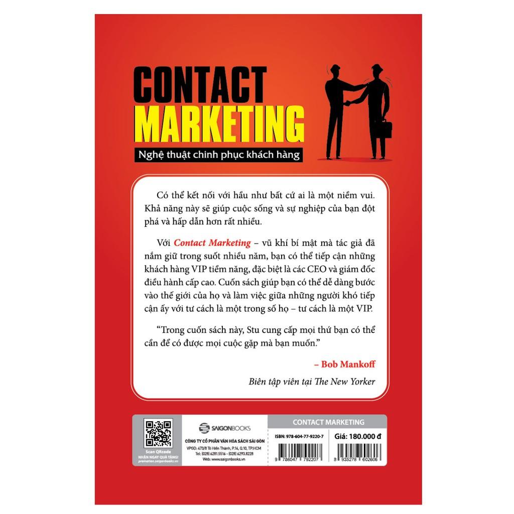 Hình ảnh Contact Marketing - Nghệ thuật chinh phục khách hàng - Bản Quyền