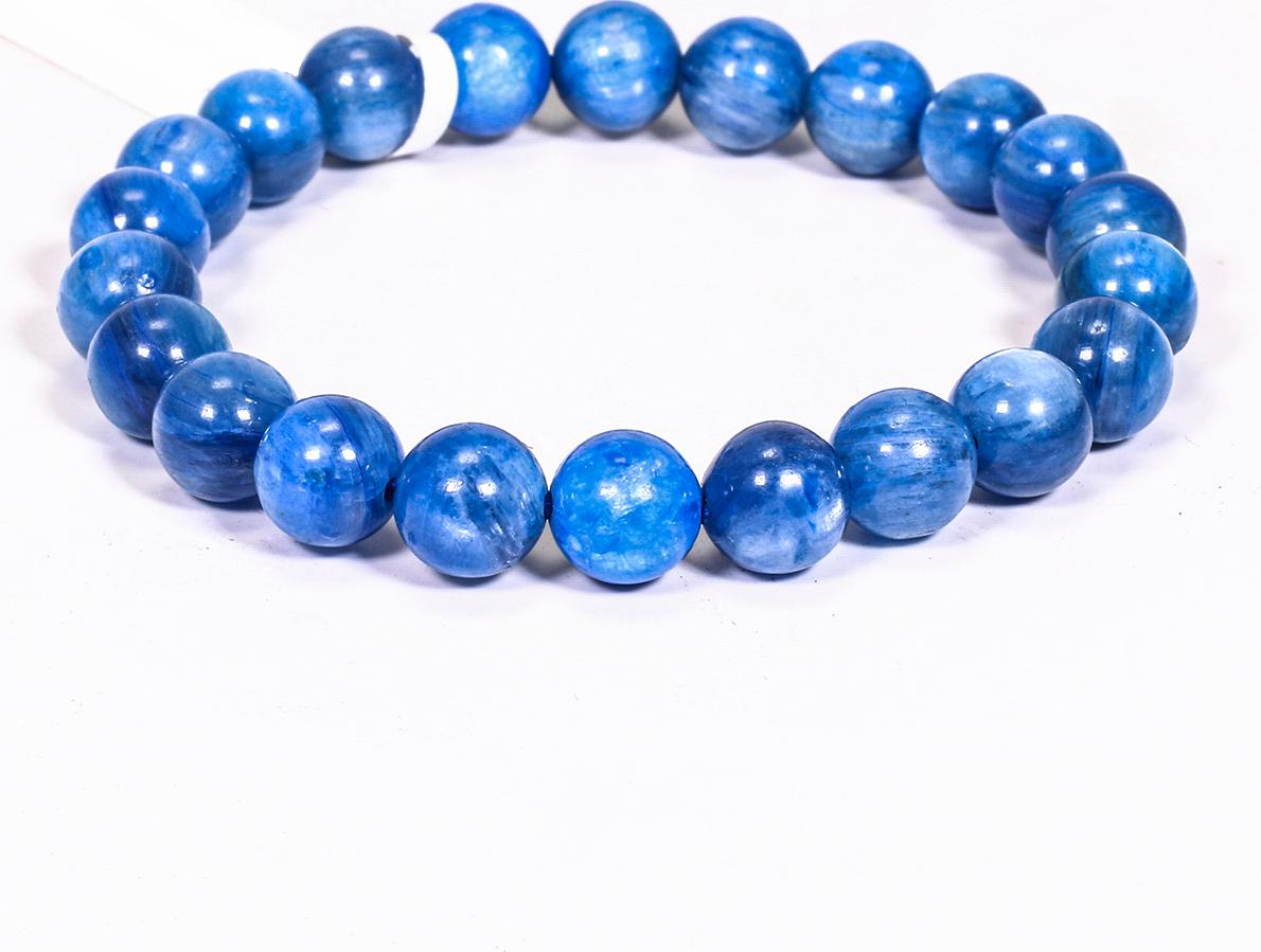 Vòng tay đá kyanite mệnh thủy, mộc - Ngọc Quý Gemstones