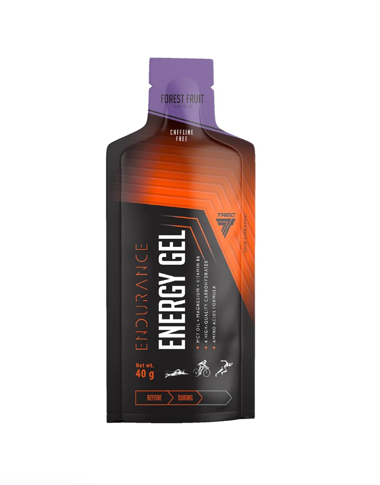 ENERGY GEL - Tăng Sức Mạnh, Sức Bền Chạy Bộ - Gói 40g - TREC Nutrition