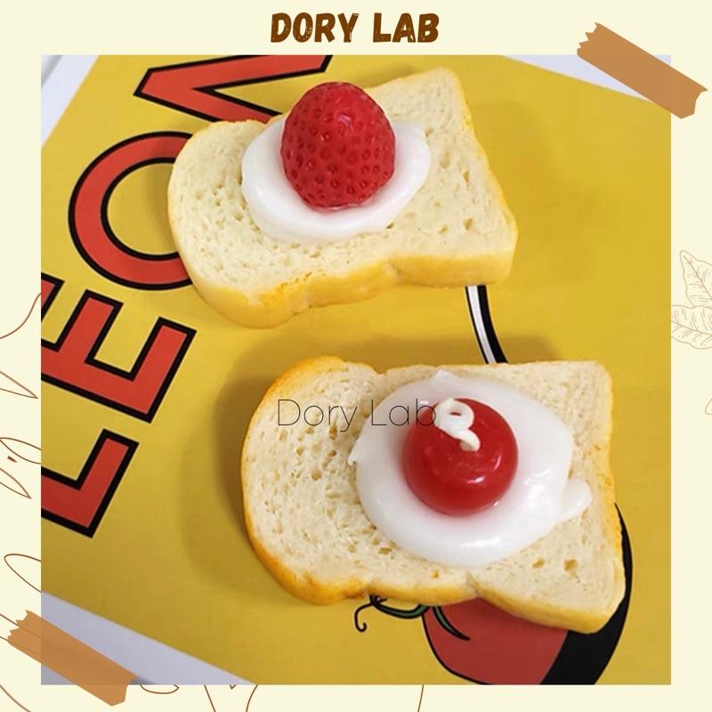 Nến Thơm Bánh Sandwich Trái Cây Nhiều Màu Sắc, Phụ Kiện Decor - Dory Lab