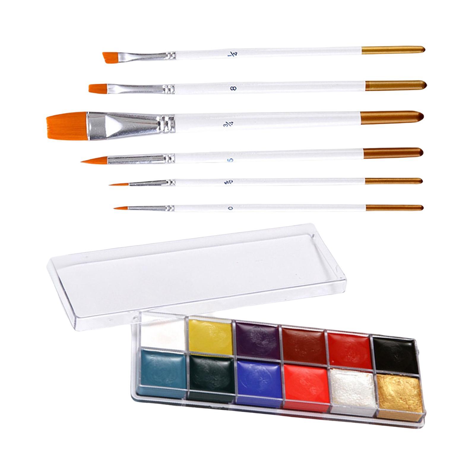 Face and Body Paint Face Painting Kit Kit for Cosplay Stage