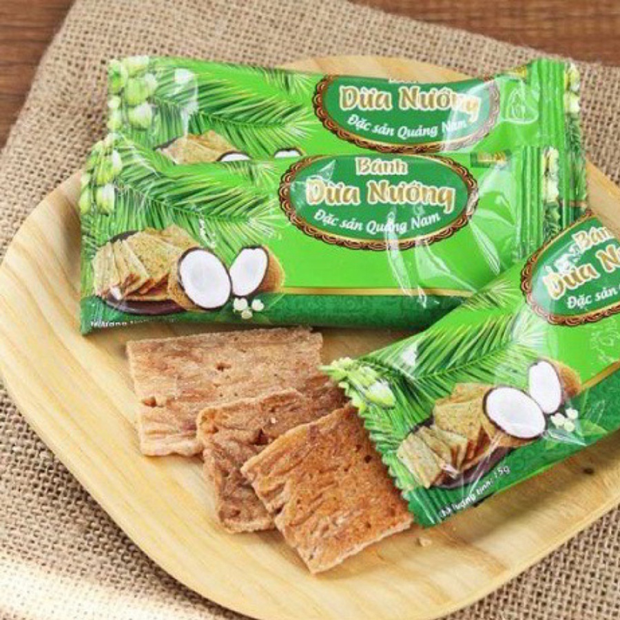 Bánh dừa nướng - Đặc sản Quảng Nam 180g hiệu Phúc Đạt