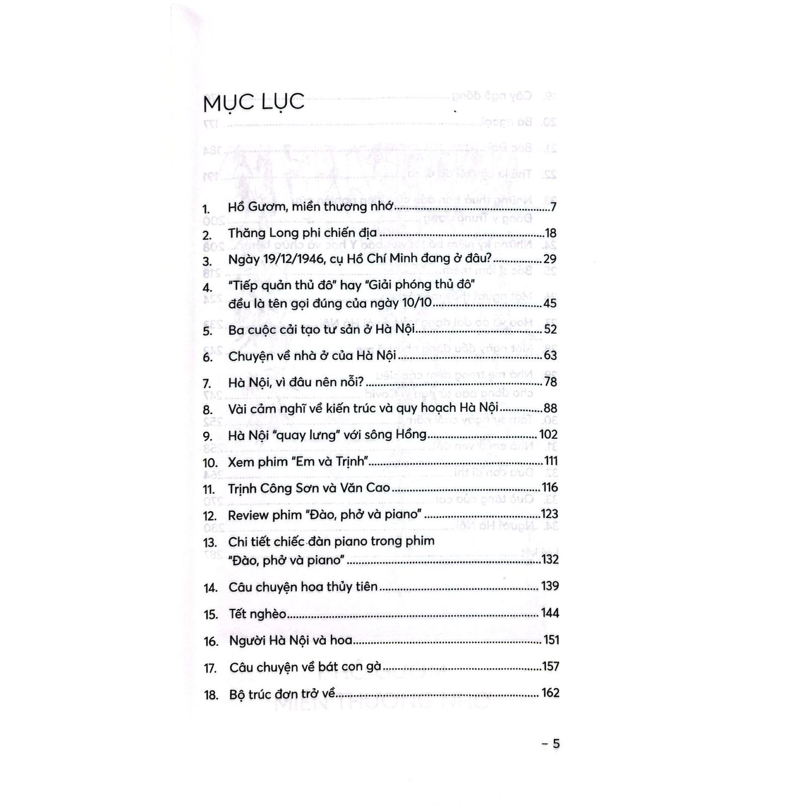 Sách Hà Nội Nhớ Thương Của Tôi - Bản Quyền