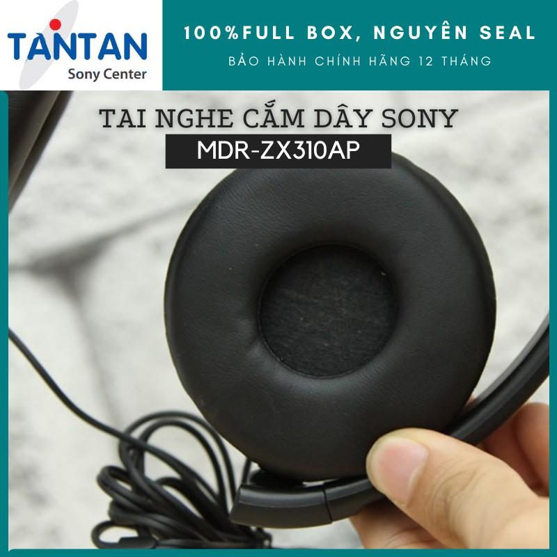 Tai nghe CHOÀNG ĐẦU Sony MDR-ZX310AP | | Neodymium tái tạo âm thanh mạnh mẽ - Thiết kế gập gọn nhẹ - Micro | Hàng Chính Hãng