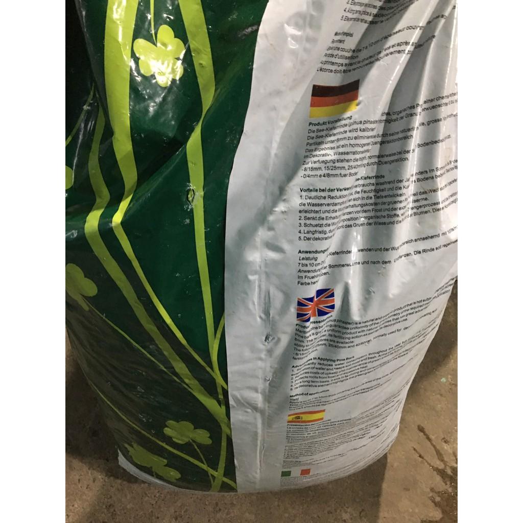 VỎ THÔNG Nhập Khẩu ALFABARK Bồ Đào Nha- chiết lẻ 01 kg size 12-18 mm