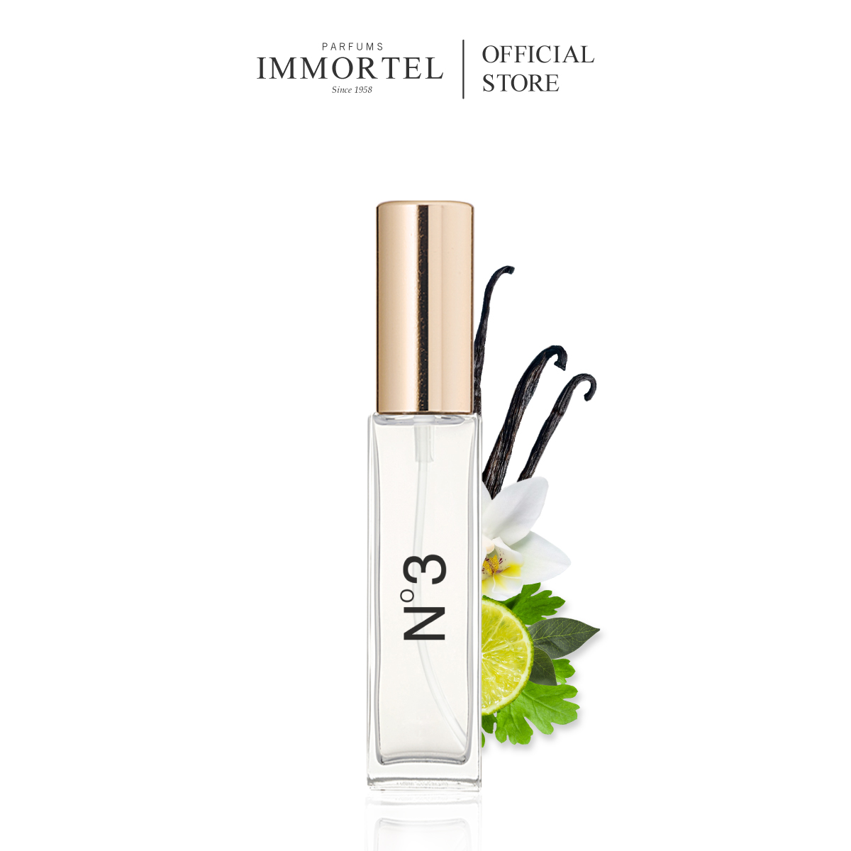 Nước hoa nam IMMORTEL N°3 - 8mL EDP Chính hãng Pháp