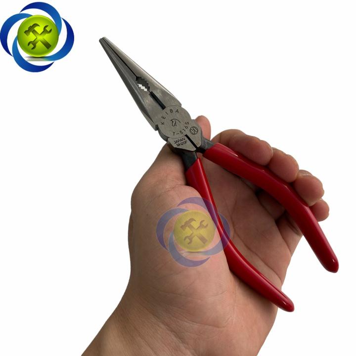 Kìm cắt mũi nhọn 150mm Keiba T-316S Nhật Bản