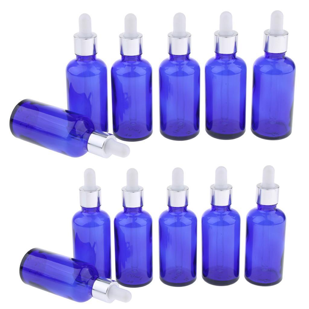12 Glass Pipette Dispensers for Essential Oils