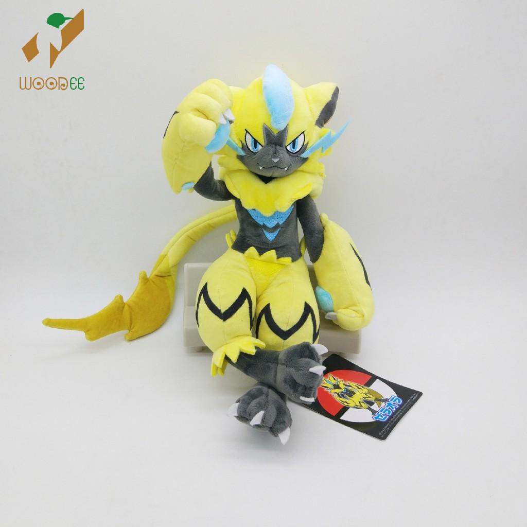 Gấu bông pokemon huyền thoại đấu sĩ sấm sét Zeraora 35cm