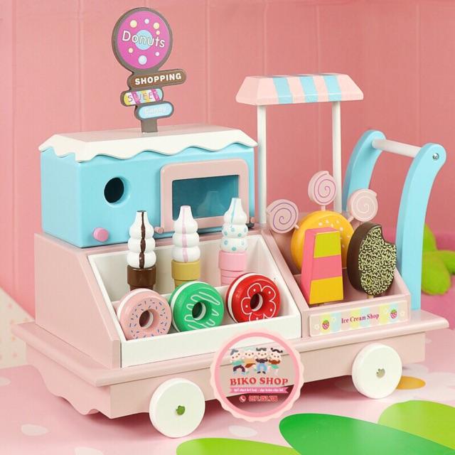 Mẫu xe bánh Donuts
