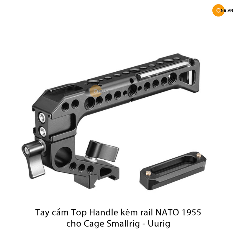 Top Handle Tay Cầm Kèm Rail 6.5cm cho Cage Khung Small rig U urig