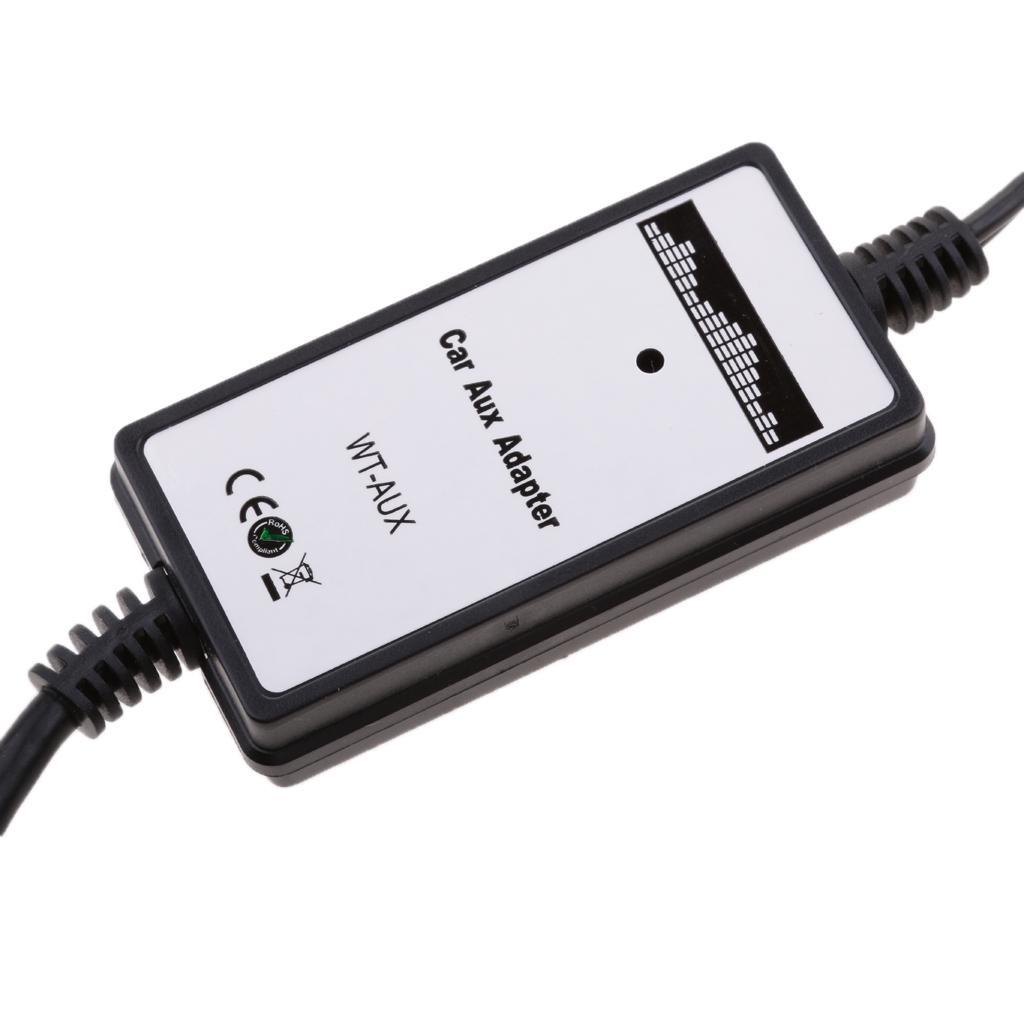 Car Audio .5mm Aux-in MP3 Player Interface Adapter for