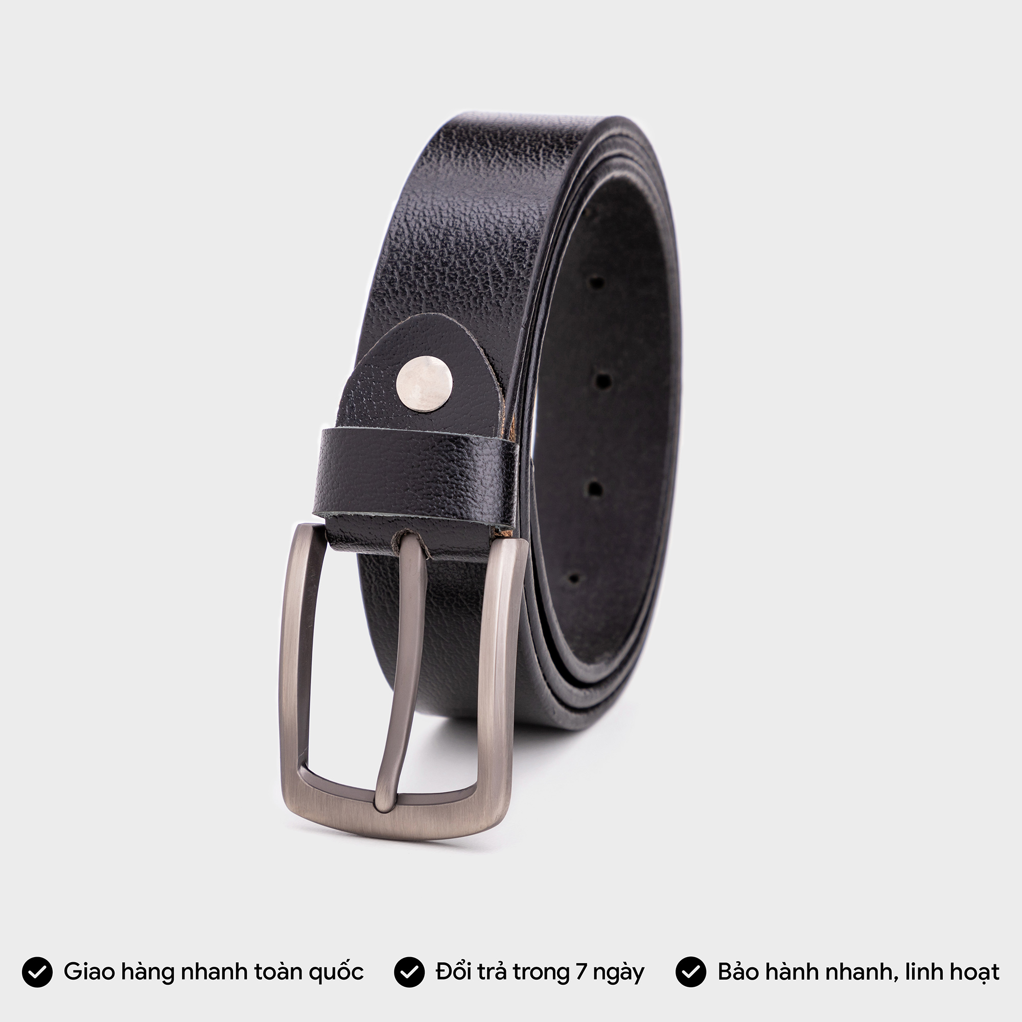 Thắt lưng nam - Dây nịt nam TRITA RTL039 chất liệu da thật cao cấp