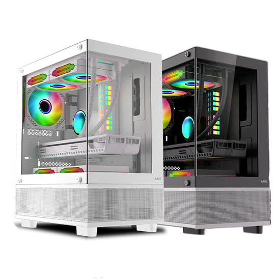 Hình ảnh Vỏ máy tính CASE MIK Aether Gaming (M-ATX) - Hàng Chính Hãng