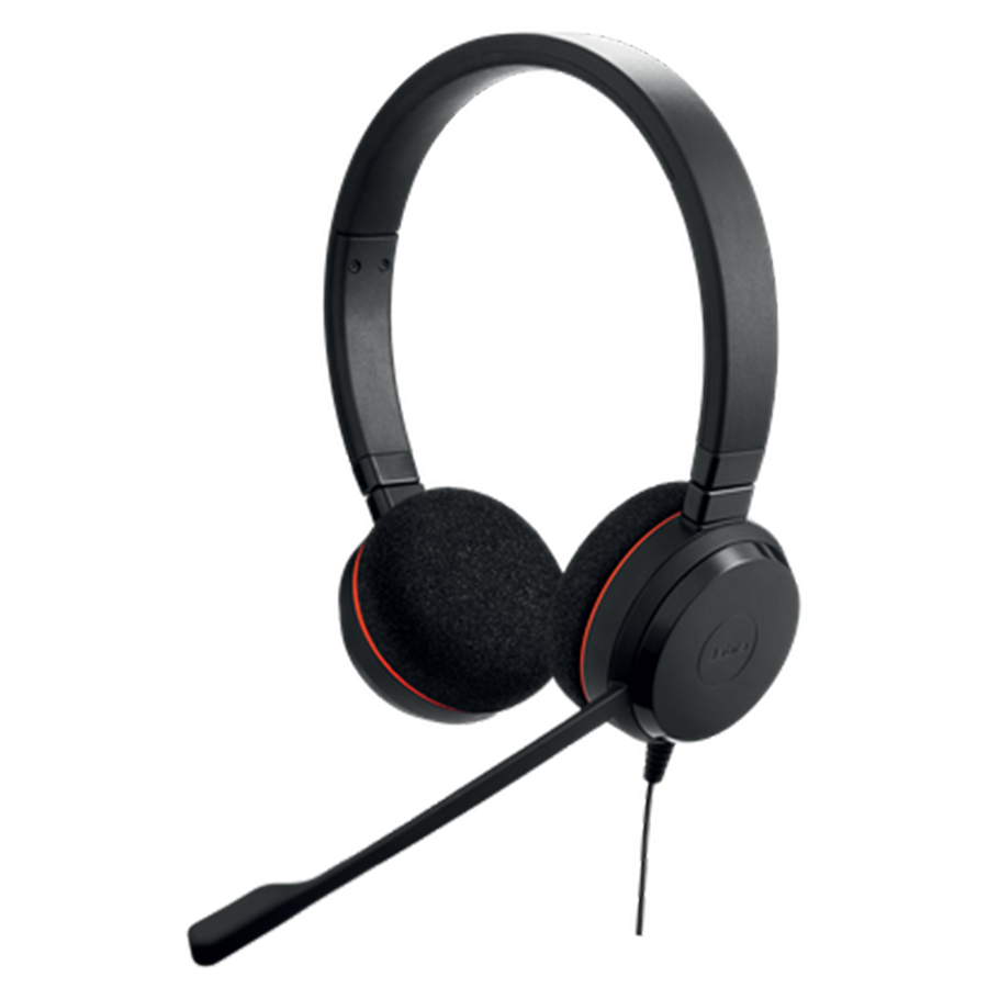 Tai nghe có micro Jabra Evolve 20 Stereo Microsoft Teams - Hàng chính hãng