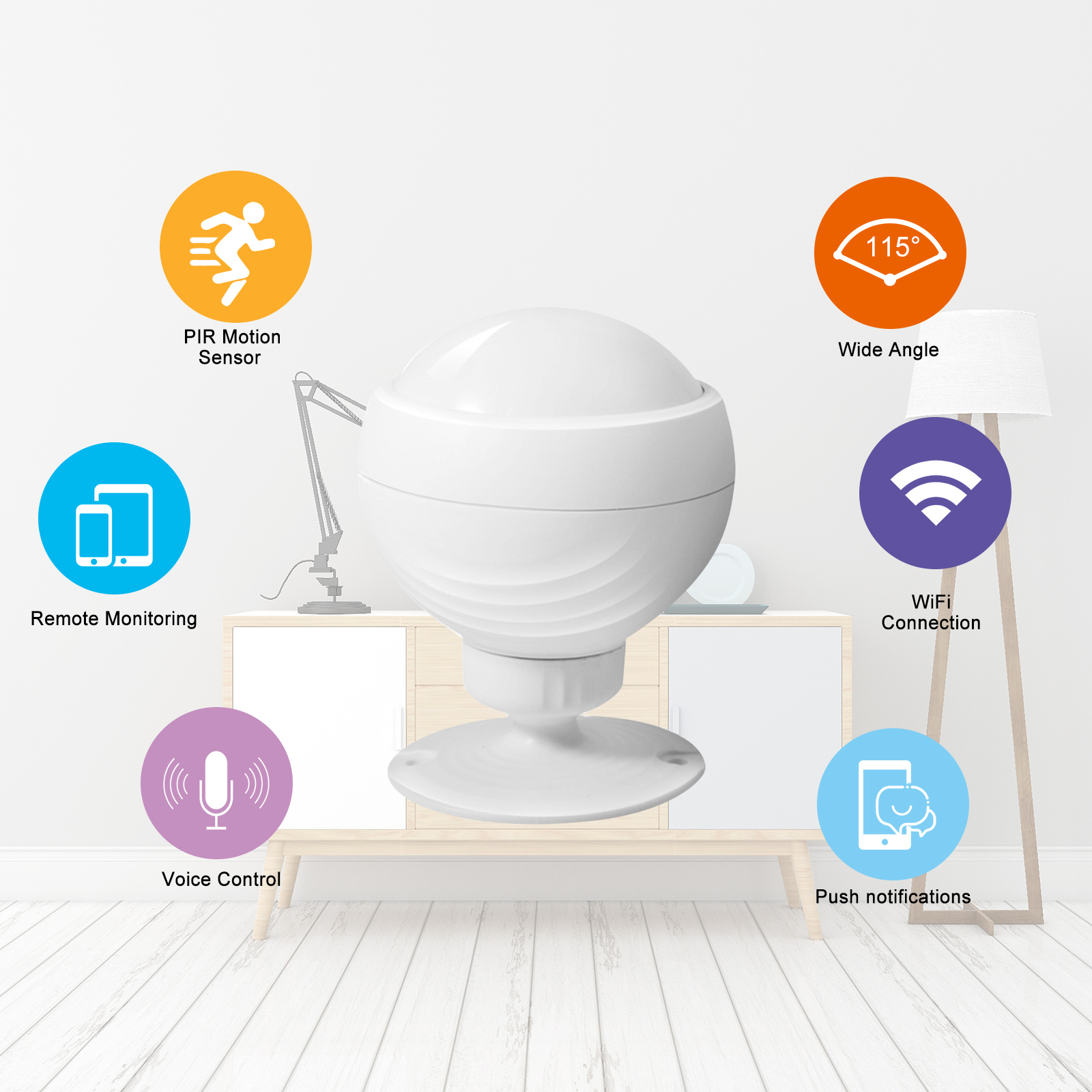 Details about Wireless Infrared PIR Motion Sensor Detector Security Alarm System Garage Gate Details about Wireless Infrared PIR Motion Sensor Detector Security Alarm System Garage Gate