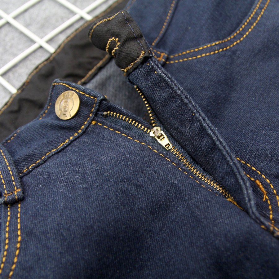 Quần short jean nam xanh đen vải đẹp Q393 Muidoi | quần nam | quần short nam - 33