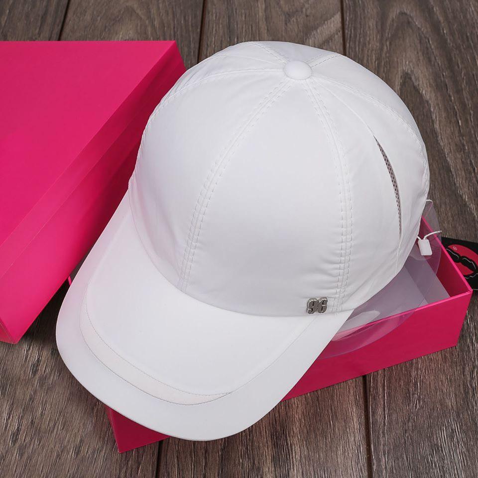 Nón Kết Da Mỏ Cao Cấp Full Trắng - Hàng Độc Quyền Giá Cực Tốt