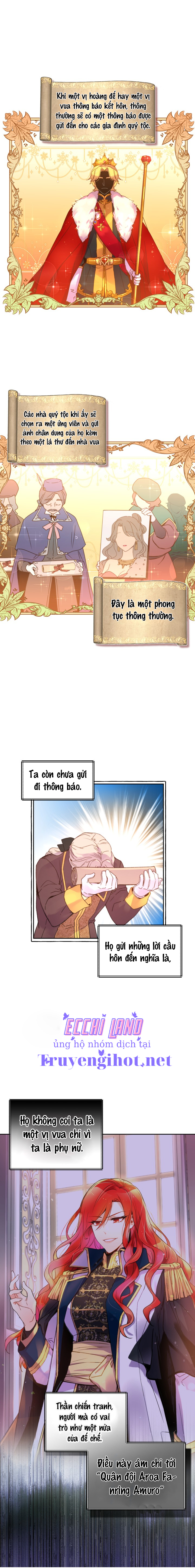 nữ hoàng, người không được! chapter 2.1 3